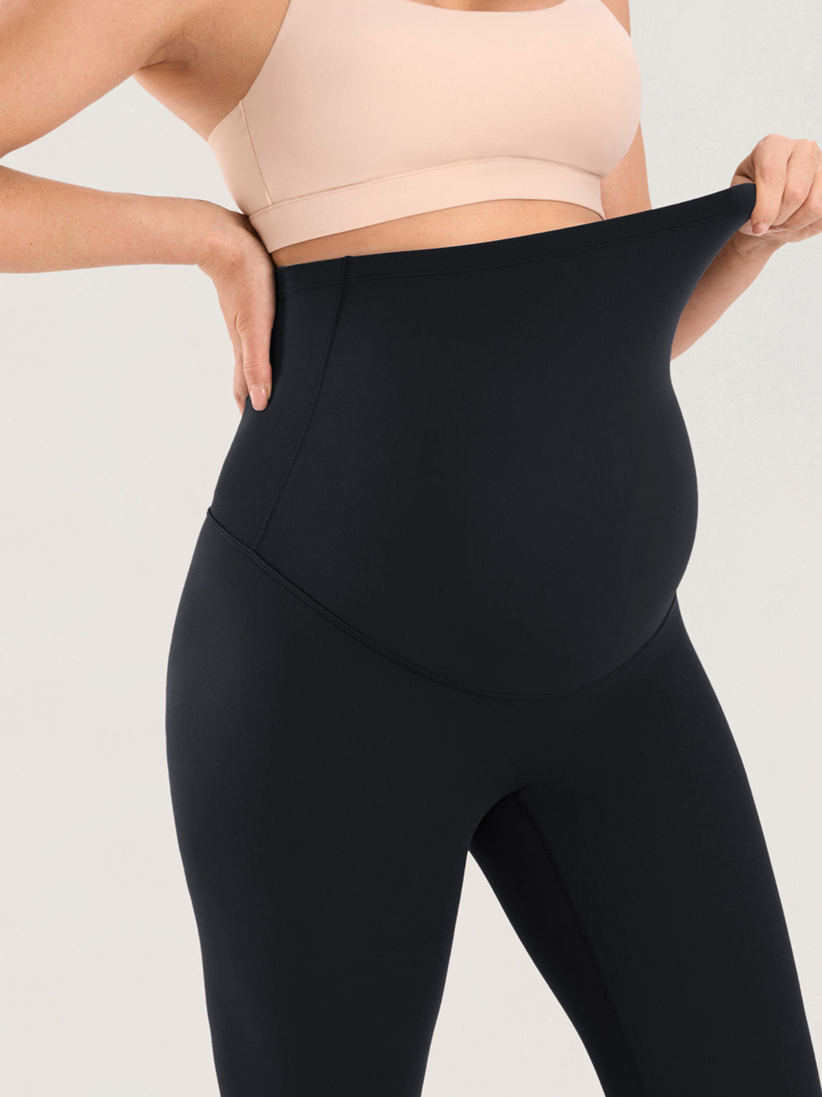 Natrelax® Umstandsleggings ohne Frontnaht 64 cm