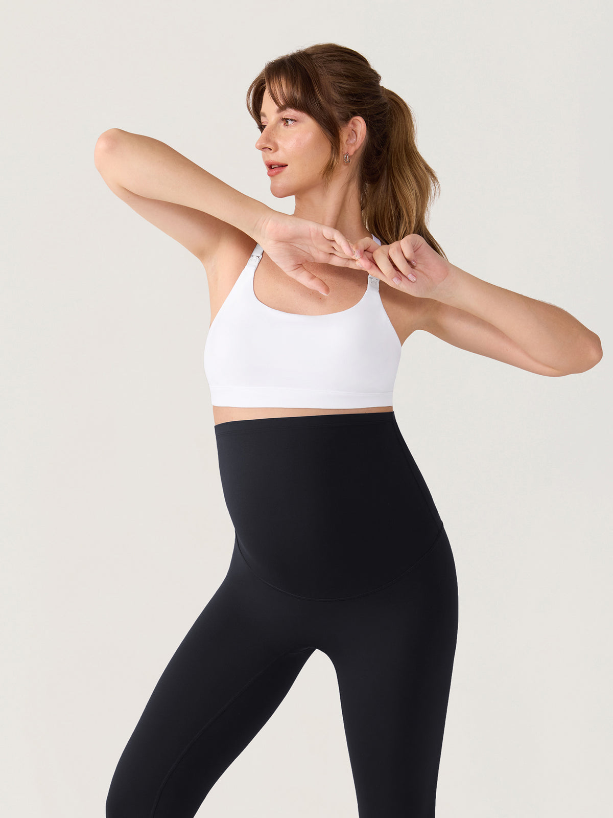 Natrelax? No Front Seam Maternity Leggings 28"