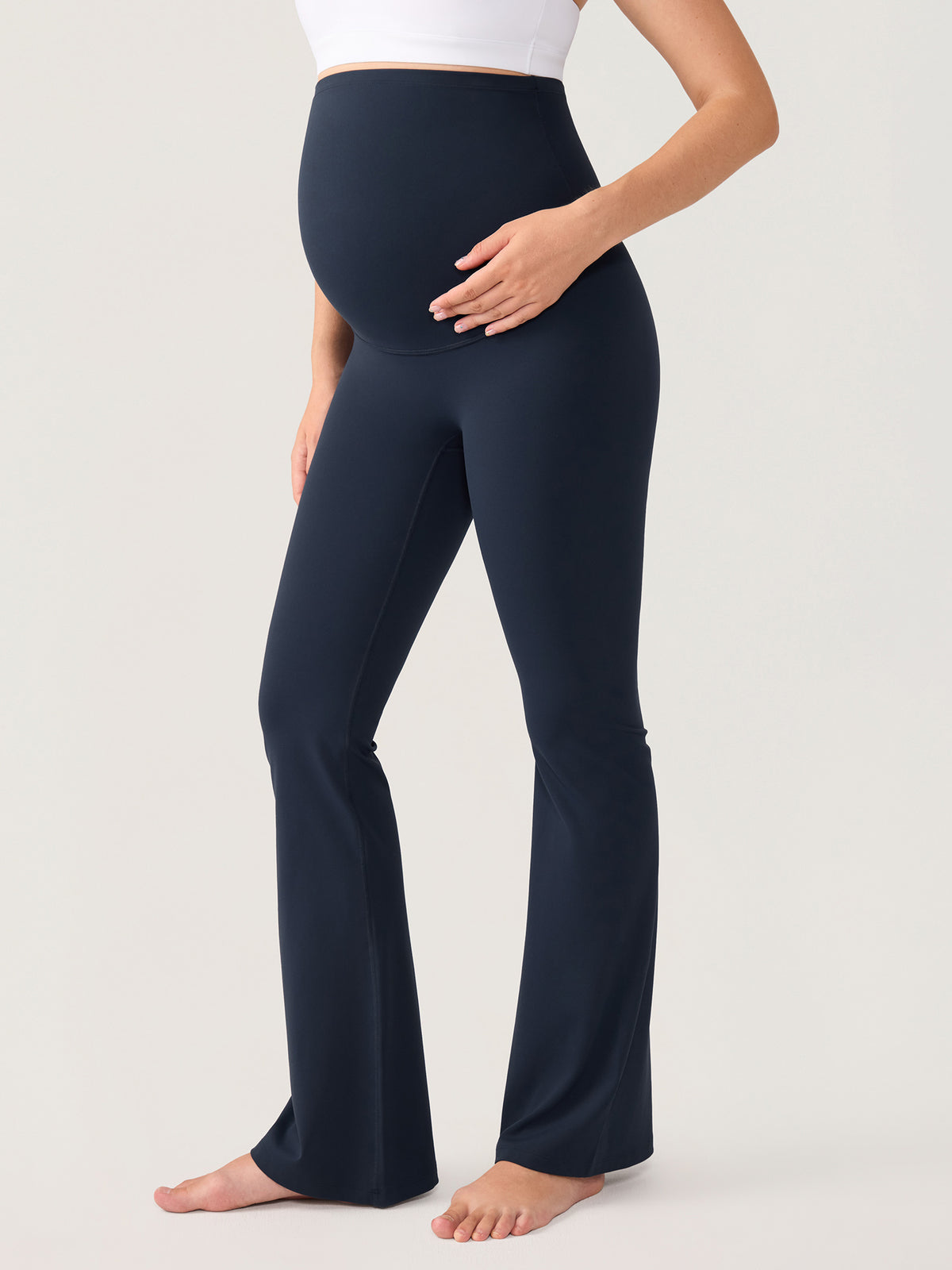 Natrelax® Umstands-Schlagleggings ohne Vordernaht 85 cm