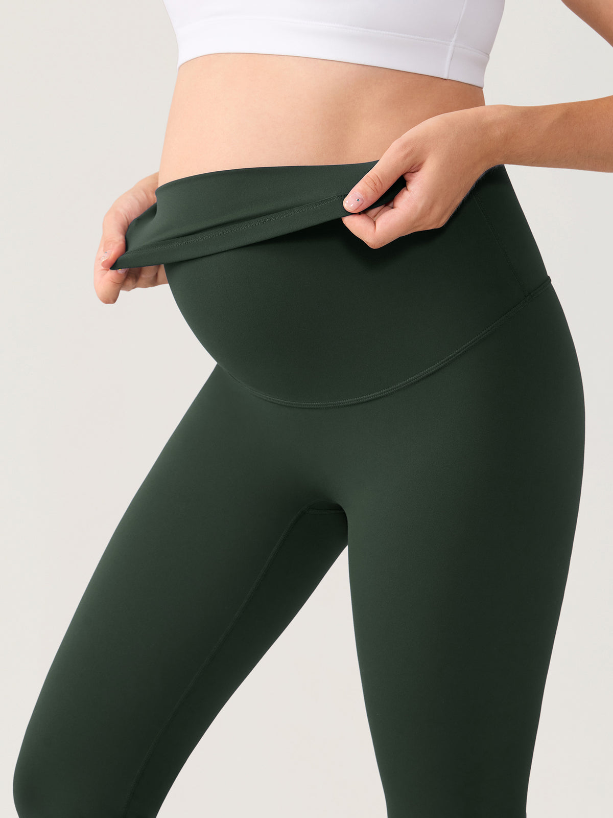 Natrelax® Umstands-Schlagleggings ohne Vordernaht 85 cm