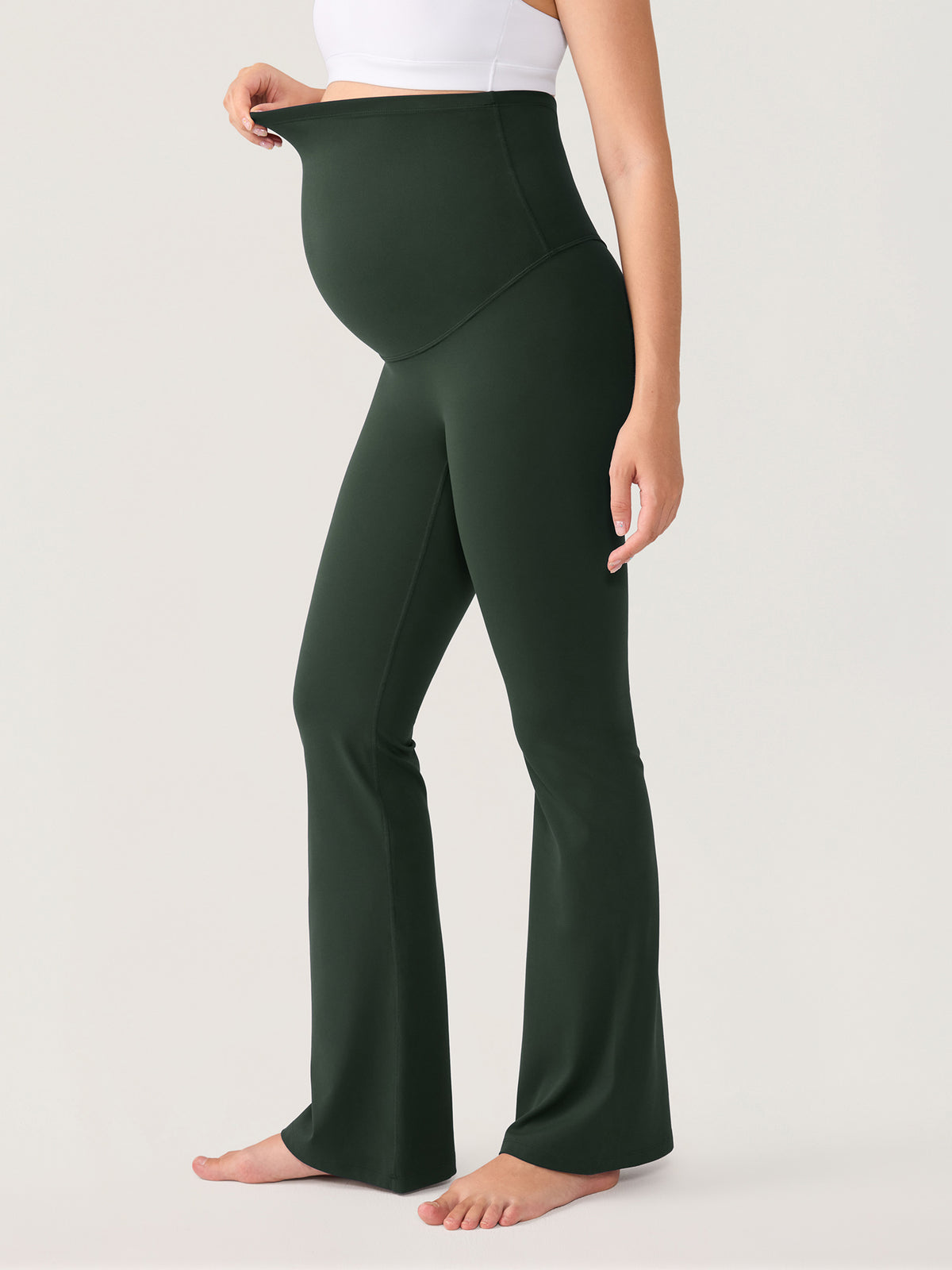 Natrelax® Umstands-Schlagleggings ohne Vordernaht 85 cm