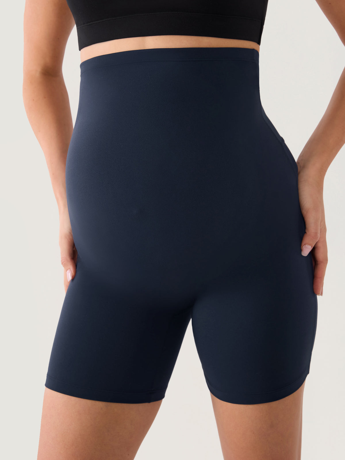 Natrelax® Nahtlose Front Umstands-Shorts 15 cm