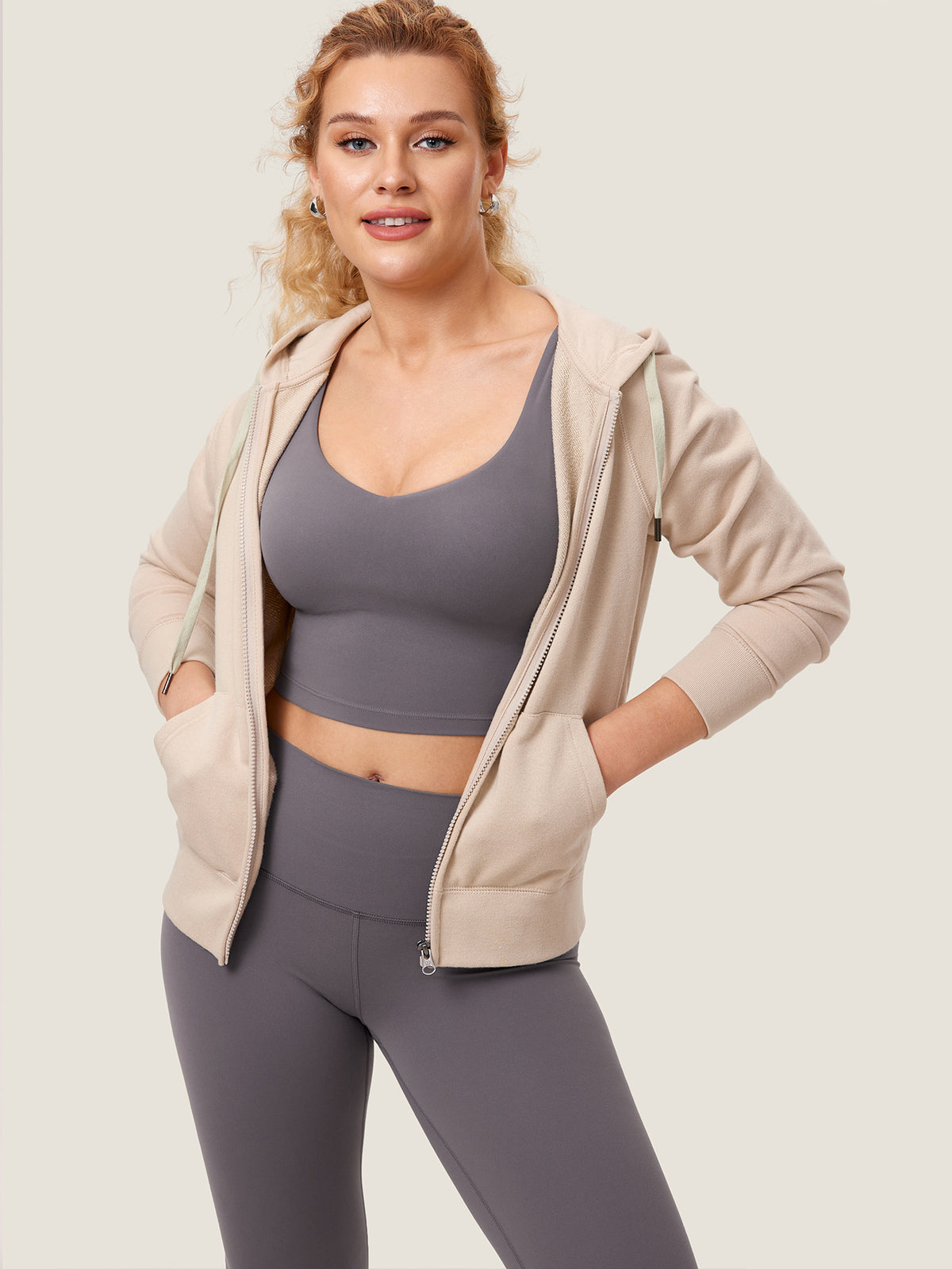MOMANDA Women's Natrelax? Nursing Crop Tank Top - V Neck Tornado @model_info:Tank