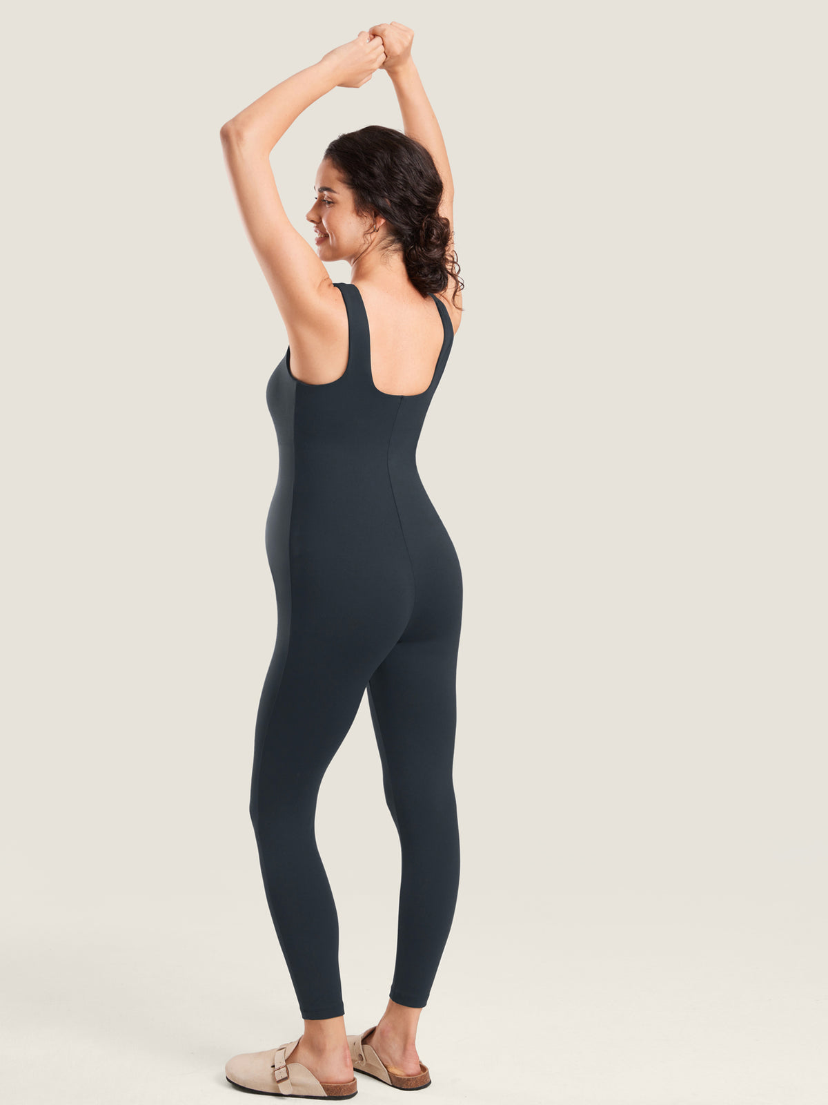 MOMANDA Women's Natrelax? Maternity Jumpsuit True Navy @model_info:MOM2