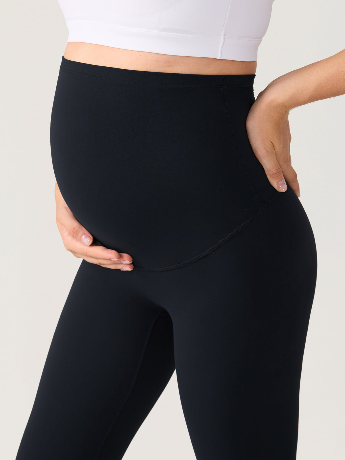 Natrelax® Umstands-Schlagleggings ohne Vordernaht 75 cm