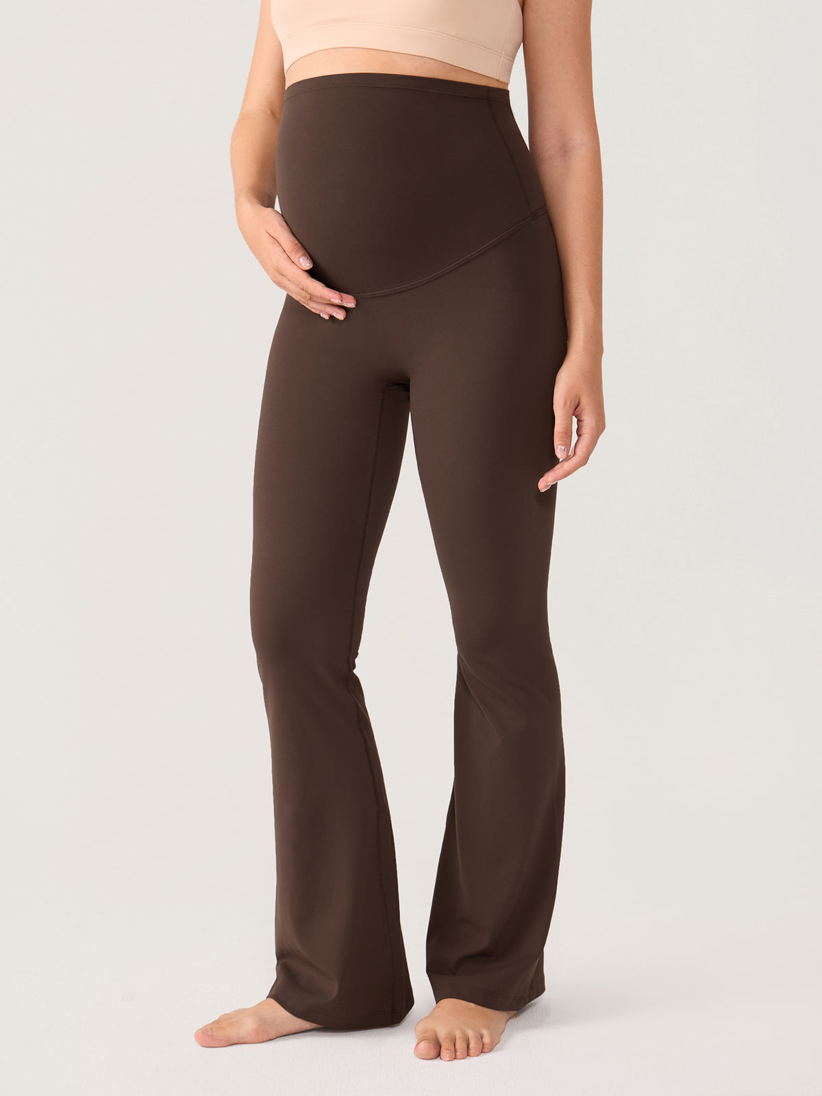 Natrelax® Umstands-Schlagleggings ohne Vordernaht 75 cm