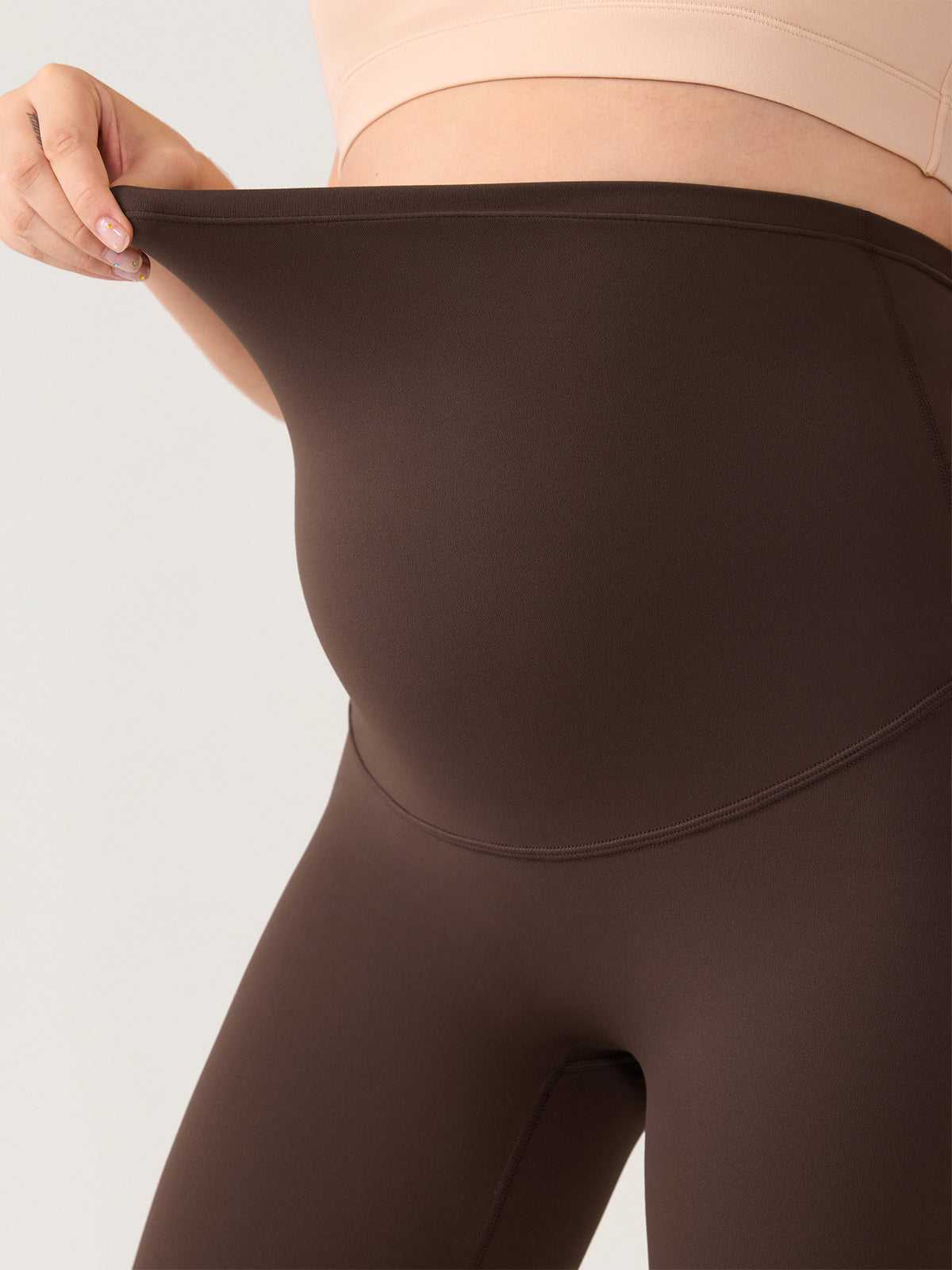 Natrelax® Umstands-Schlagleggings ohne Vordernaht 75 cm