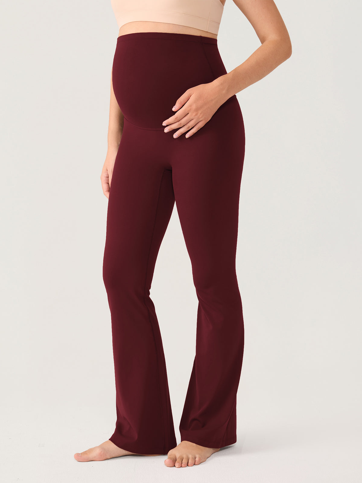 Natrelax® Umstands-Schlagleggings ohne Vordernaht 75 cm
