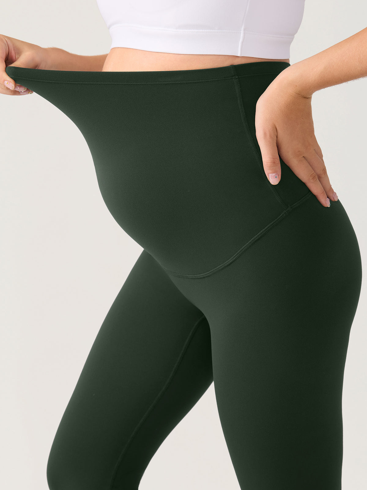Natrelax® Umstands-Schlagleggings ohne Vordernaht 75 cm