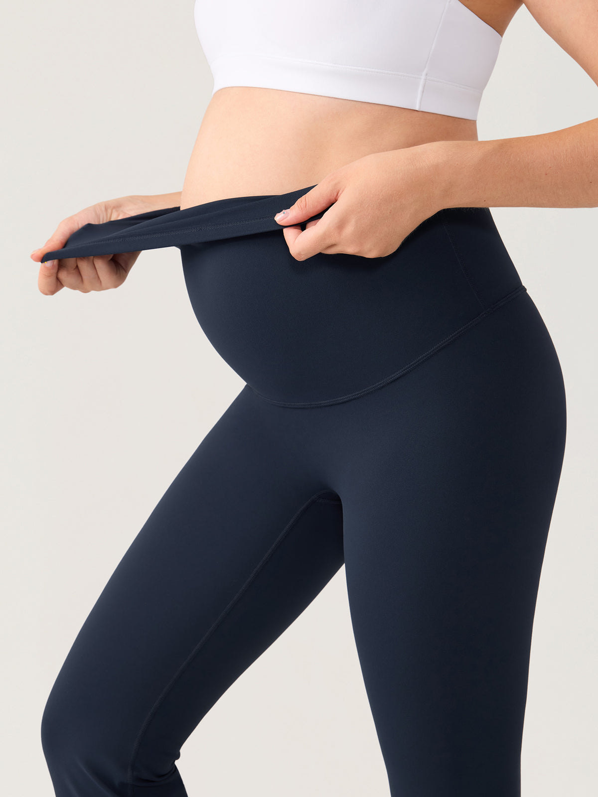 Natrelax® Umstands-Schlagleggings ohne Vordernaht 85 cm