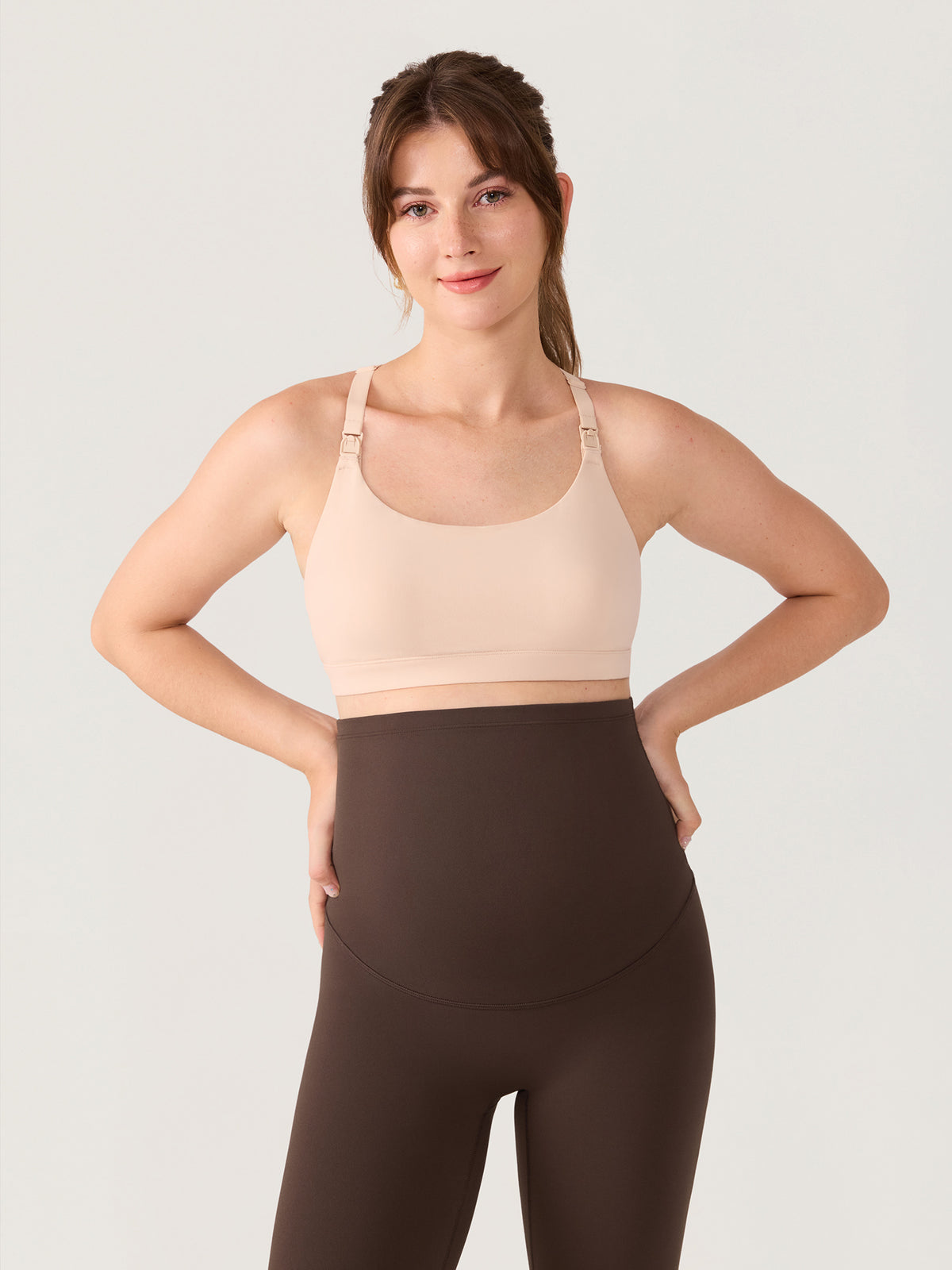 Natrelax® Umstands-Schlagleggings ohne Vordernaht 85 cm