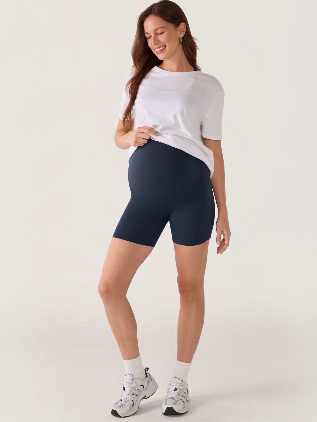 Natrelax® Nahtlose Front Umstands-Shorts 15 cm